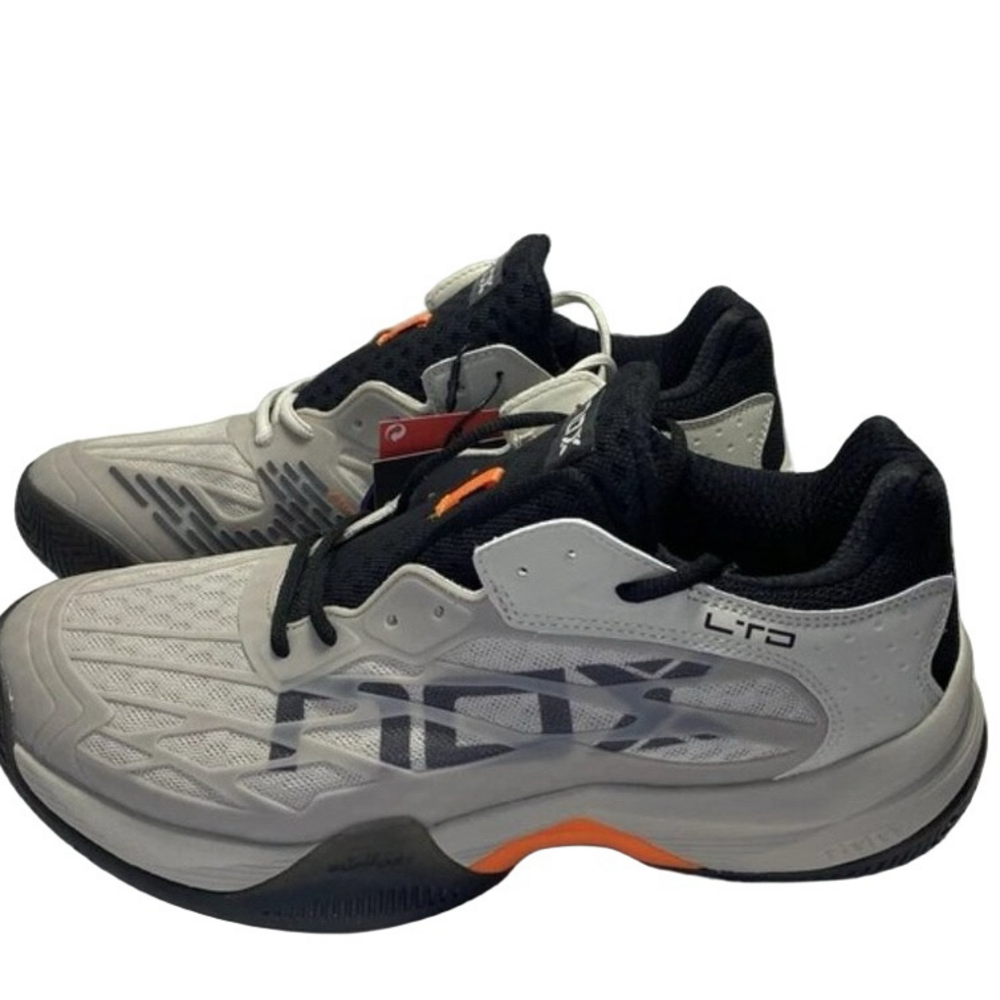 NEW NOX  AT10 2024 Men’s Sneakers Grey Size 8 Low Top Mesh Lace-Up Comfort